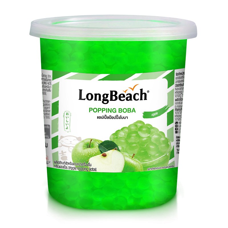 LongBeach Apple Popping Boba